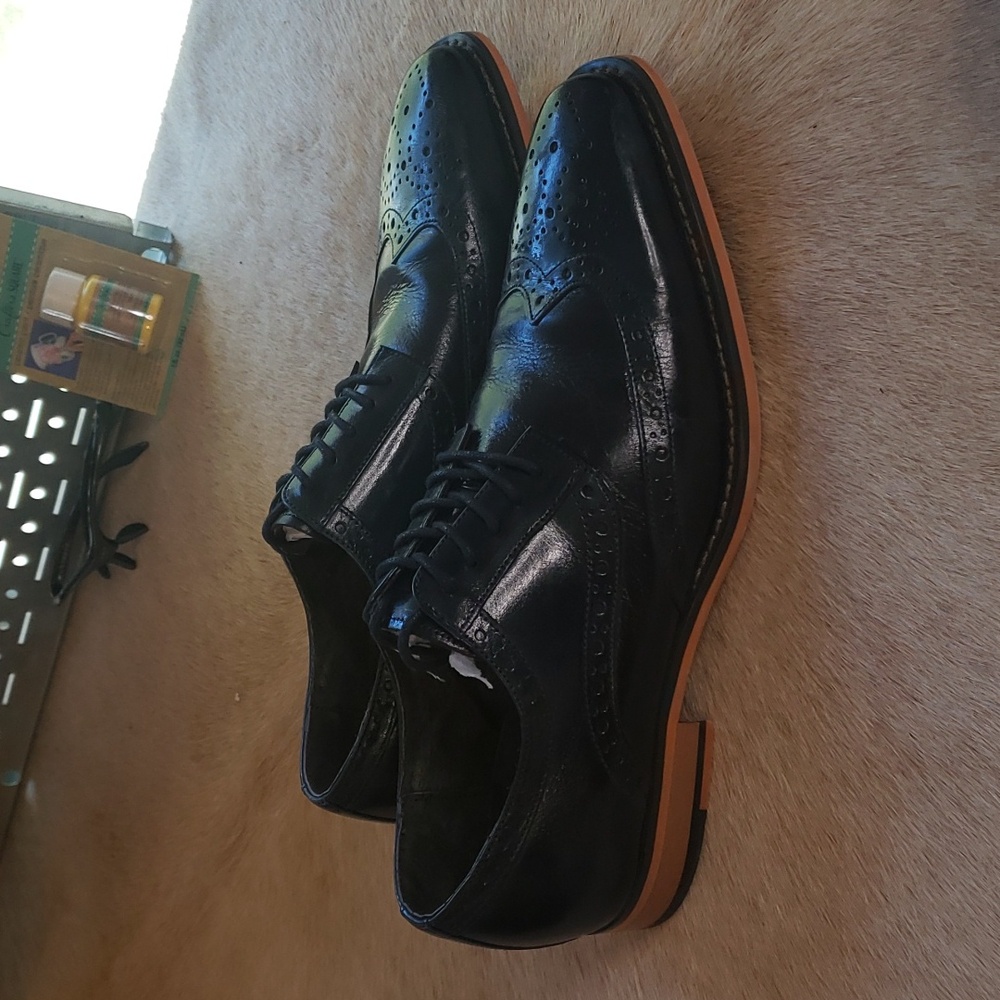 Mens Stacy Adams Tinsley Wingtip Oxford Sz. 7.5